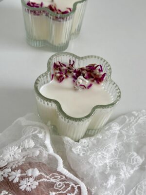Vela Flor Cristal